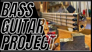 Bass Guitar Project Hardware Build Headless Conversion