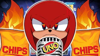 CHIPS & MASSIVE RAGING! - Knuckles Plays: "UNO" (FT: Shadow, Silver, & Classic Sonic)