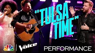 Tamara Jade, Ian Flanigan and Ben Allen Sing "Tulsa Time" - The Voice Live Top 9 Performances 2020