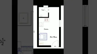 #10'3"*18|1 BHK SOUTH FACING HOME PLAN AS PER VASTU|#HOUSE DESIGN IN 184 SQFT#HOUSE PLAN#VASTU PLAN#