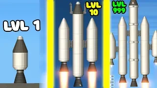 EVOLUTION OF ROCKET TO REACH OTHER PLANET IN GAME SPACEFLIGHT!