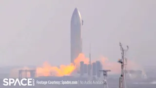 SpaceX Starship SN9 test-fired ahead of flight