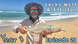 Epic Australian Salmon Session at Locks Well | Finally Landing a Squid off Elliston Jetty!