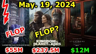Box Office 5-19-24: “If” #1, Kingdom of the Planet of the Apes #2, Strangers: Chap. 1 #3 (Ep. 461)