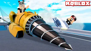 Matkap Kamyonet Aldım!! - Panda ile Roblox Car Crushers 2