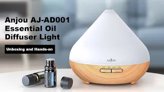 Taotronics Diffuser Light & Essential Oil Unboxing and Hands-on