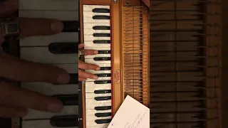 Baazi tu kardi ba sarnaweshtam/harmonium tutorial