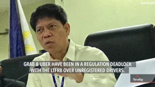 LTFRB 'shocked' that Uber, Grab have over 100,000 drivers