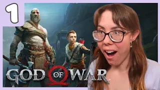 FIRST Playthrough 🗡️ -Ep 1 God Of War 2018