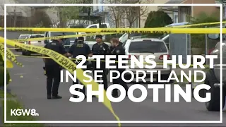 Portland shooting: 2 teens injured near I-205 in southeast Portland