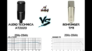 Audio Technica AT2020 ve Behringer TM1 Studyo Mikrofon Özellik Karşılaştırma Videosu - #192