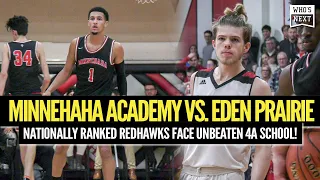 Minnesota hoops are LIT! Minnehaha vs. UNBEATEN and top ranked 4A school Eden Prairie!