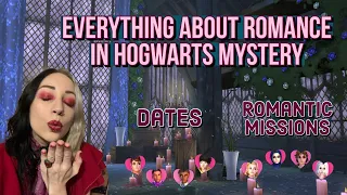 How to date in Hogwarts Mystery? 👩🏻‍❤️‍👨🏻👩🏻‍❤️‍👩🏻🧑🏻‍❤️‍🧑🏻Complete guide for romance!♥️💋
