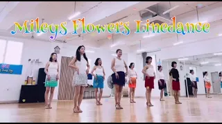 [오상희라인댄스] Mileys Flowers Linedance | Miley Cyrus | OhsangheeLinedance