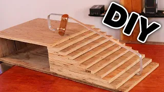 How To Make A DIY Fingerboard Stair Set