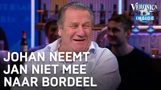 Johan neemt Jan niet mee naar het bordeel: 'De jouwe zie je toch niet!' | VERONICA INSIDE