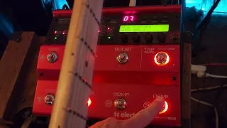 TC Electronic Nova System Special Edition Red    One patch can do an entire gig!