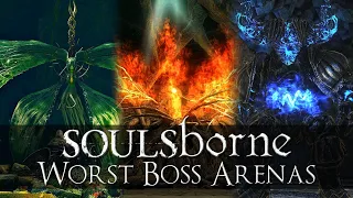 Top 10 WORST Soulsborne Boss Arenas (Including Elden Ring)