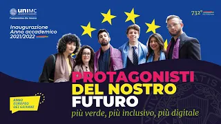 Protagonisti del nosto futuro -inaugurazione Anno Accademico 2021-2022 - UniMc