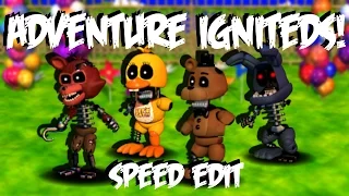 Adventure IGNITED ANIMATRONICS | Speed Edit!