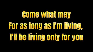 COME WHAT MAY - Vicky Leandros (KARAOKE)