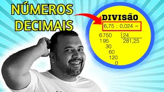 ✅DIVISÃO DE NÚMEROS DECIMAIS EXERCÍCIOS  ∫ f( Prof. Telmo )dλ