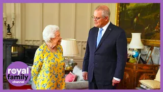 'Oh Lord, Really?!' The Queen Banters with Australian Prime Minister at Windsor Castle