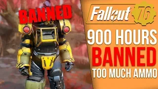 Guy Plays Fallout 76 for 900 Hours, Gets Banned for Having Too Much Ammo