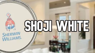 SHOJI WHITE BY SHERWIN WILLIAMS | Is it BEIGE or GRAY?