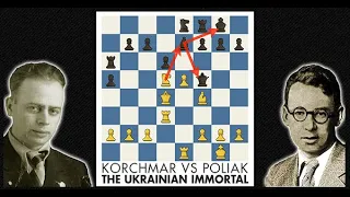 Ukraińska nieśmiertelna perełka || Efim Korchmar vs. Abram Poliak, Kijów 1931