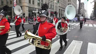 Veterans Day Parade~2019~NYC~Waterloo HS Marching Band~NYCParadelife