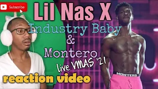 Werk it Sir! Lil Nas X & Jack Harlow 'Industry Baby' & 'Montero' REACTION vmas 2021