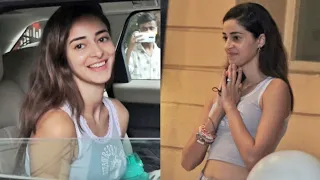 Ananya Panday spotted at Ekta Kapoor House in Juhu 📸