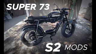 Super 73 S2 mods