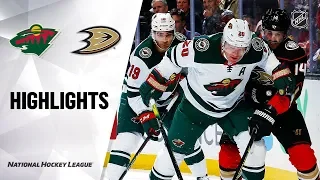 NHL Highlights | Wild @ Ducks 11/05/19