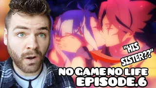 THE MOST SUS ANIME EPISODE EVER?!!?! | NO GAME NO LIFE | Episode 6 | ANIME REACTION