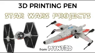 MYNT3D Star Wars 3D pen Project tutorials