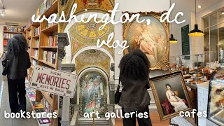 48 hours in washington dc 🏛️ (art galleries, cafes, bookstores, exploring, visiting monuments) vlog