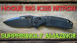Hogue Sig K320 Nitron - Full Review!! One the most pleasantly surprising knives I’ve ever reviewed!