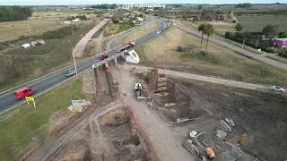 Proyecto ferrocarril central-Canelones(4K)*©Vista Aérea Uy📲092770808
