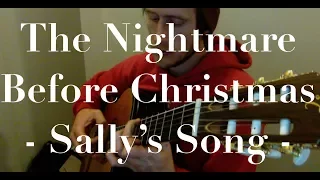 Sally's Song (Nightmare Before Christmas) - Fingerstyle Instrumental Guitar