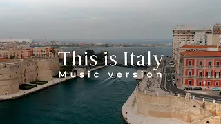 Relaxing Italian Music a Beautiful View of Italy 🎭 Italian Travel Video