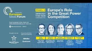 #EIF21 Panel 2 - Europe’s Role in the Great Power Competition