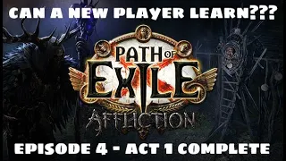 Path Of Exile Affliction Ep4 Act One Complete - Playing with Sponzie