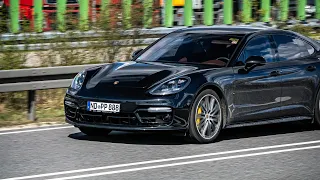 „Porsche Panamera Turbo: Взгляд изнутри"