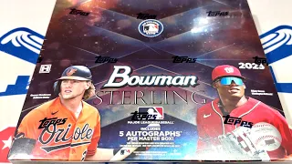 NEW RELEASE!  2023 BOWMAN STERLING BASEBALL CARDS!  BIG AUTOS!