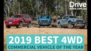 2019 Best 4WD | Toyota Prado v Suzuki Jimny v Ford Ranger Raptor