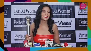 gulki joshi in award show perfect achivers award winner # yukti gulki world