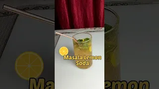 MASALA LEMON SODA Recipe #Shorts | #viral #recipe Masala Shikanji | Indian Lemonade | Nimbu Pani