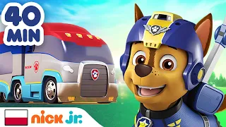 Psi Patrol | 40 MIN akcji ratunkowych z użyciem patrolowca i patrolotu! | Nick Jr.